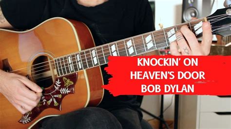 How To Play Knockin On Heaven S Door Bob Dylan Youtube