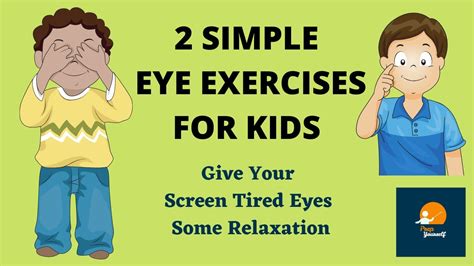 Eye Exercises For Kids | 2 Simple Exercises For kids | Easy Exercises ...