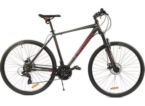 Купить Горный велосипед 28 дюймов 21 рама Crosser 700C Hybrid Чёрный ...