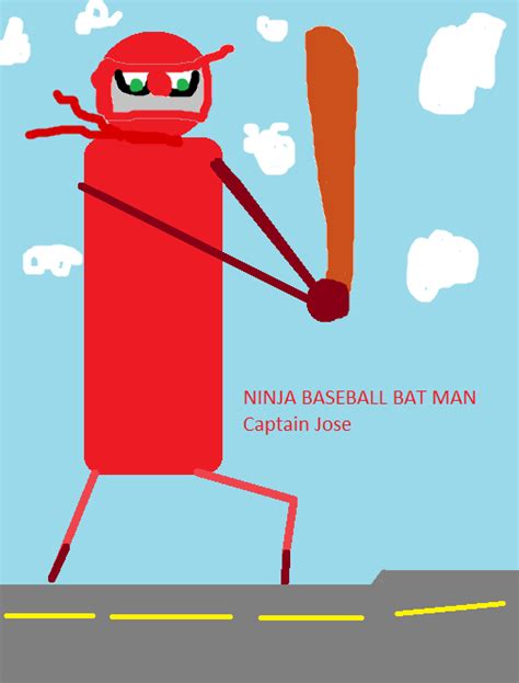 NINJA BASEBALL BATMAN ART 1/4 by NESS123456 on DeviantArt