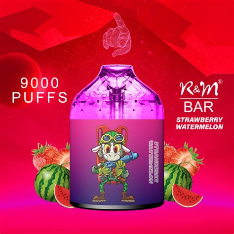 R M Bar Uk Adjustable Airfow Original Puffs Disposable Vape From