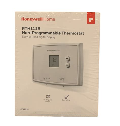 Brand New Sealed Honeywell Rth111b Digital Non Programmable Thermostat White 85267725477 Ebay