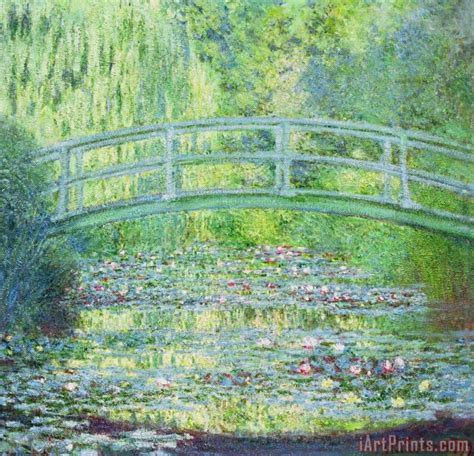 Claude Monet The Waterlily Pond With The Japanese Bridge Painting The