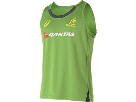 The New Wallaby Jersey Page Green And Gold Rugby