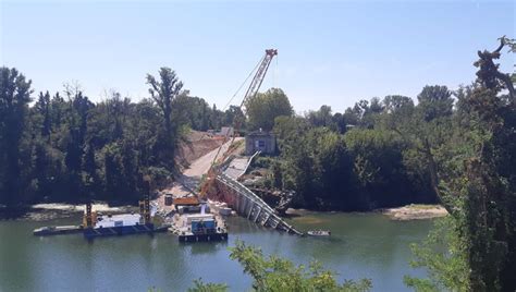 VIDÉO Pont de Mirepoix sur Tarn effondré le poids lourd et la