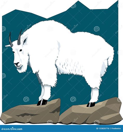 Mountain Goat Cartoon | CartoonDealer.com #72040609