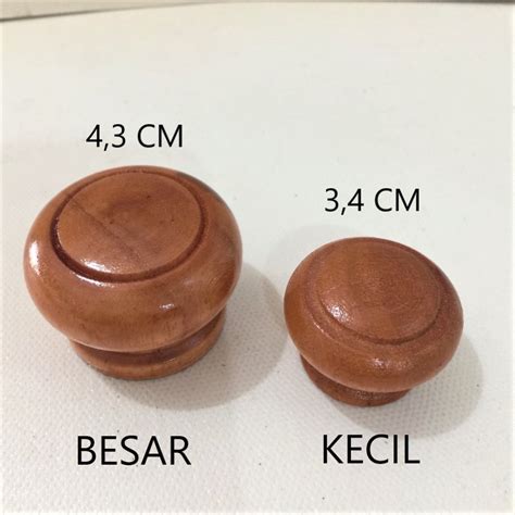 Jual Knob Knop Gagang Tarikan Handle Laci Lemari Kayu Kecil Besar