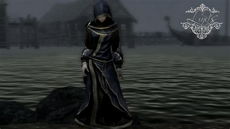 Linds Court Wizard Robes Blue Robes Texture Replacer 服・ローブ Skyrim