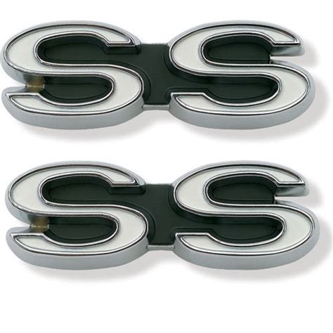 1968 Camaro SS Fender Emblems