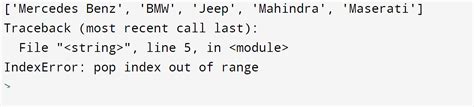 Pop In Python An Introduction To Pop Function With Examples