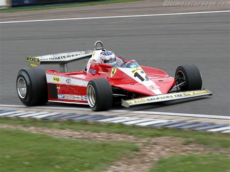 The Ferrari T Of Gilles Villenueve In Ferrari Racing