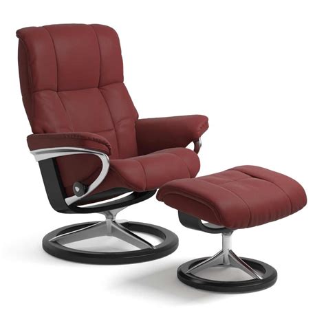 Stressless Sessel MAYFAIR Signature Paloma Cherry Mit Hocker