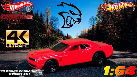 0015b 15 Dodge Challenger Hellcat Srt Custom Hot Wheels 2017 Youtube