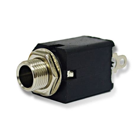 Conector Jack 6 3mm Para Chasis Tipo Caja Mono MEGATRONICA