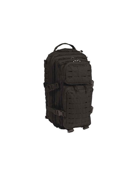 Mochila Mil Tec Us Assault Pack Sm Litros Laser Cut Negro