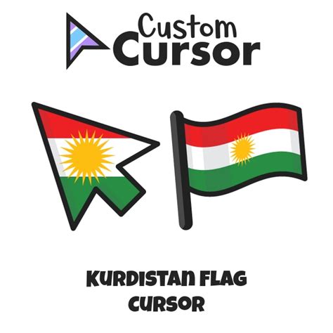 Kurdistan Flag cursor – Custom Cursor