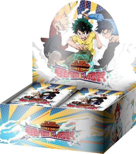 My Hero Academia Collectible Card Game Wave Heroes Clash Booster