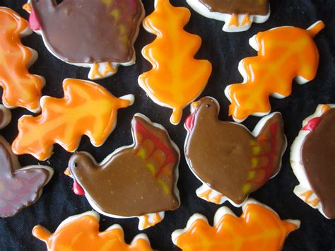 Thanksgiving Turkey Sugar Cookies