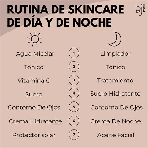 Rutina De Skincare De Día Y De Noche