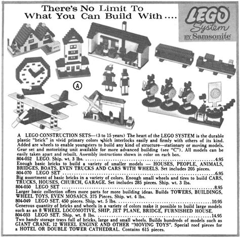 Fileno Limit With Lego Samsonite Schwarz 1967 The Brighton