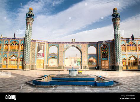 Kashan Iran November The Shrine Of Imamzadeh Hilal Ibn Ali Is