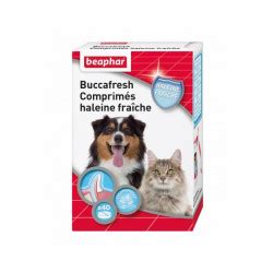 BUCCAFRESH comprimés haleine fraîche Beaphar pour chien et chat