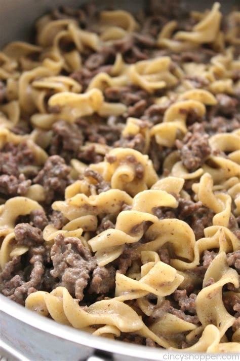 Homemade Hamburger Helper Beef Noodle CincyShopper