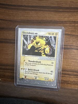 Pokémon TCG Electabuzz ex EX Ruby Sapphire 97 109 Holo Ultra Rare eBay