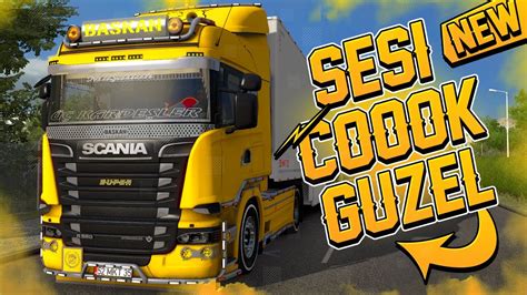 Euro Truck Simulator 2 Sesi Çoook Güzel Scania R560 Snopy V5h Youtube