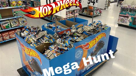 Hot Wheels Peg Hunting MEGA RUN Walmart Target DollarTree Shoprite