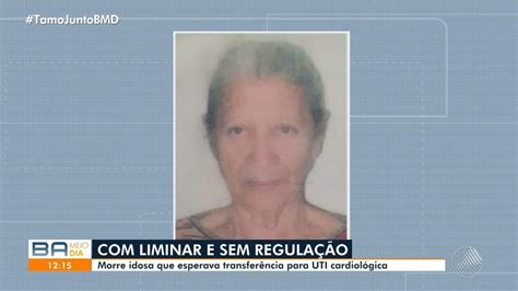 decisão judicial para ser transferida para UTI idosa de 80 anos