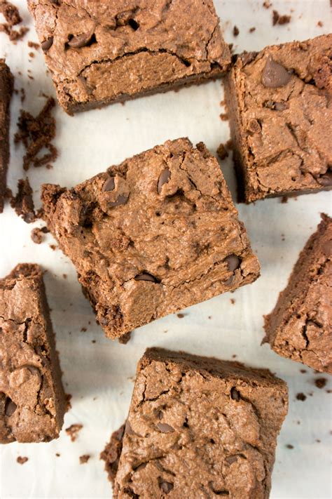 Fudgy Dark Chocolate Chip Brownies The Sugar Coated Cottage