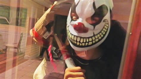 KILLER CLOWN AT OUR HOUSE PRANK YouTube