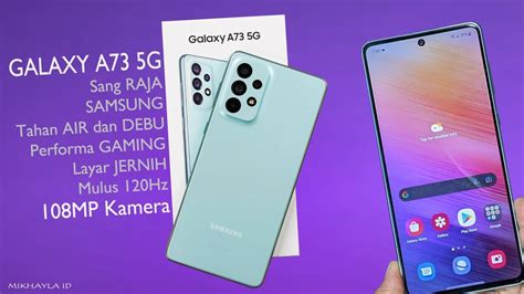 Samsung Galaxy A73 5g Harga Terbaru Dan Spesifikasi Lengkap Youtube