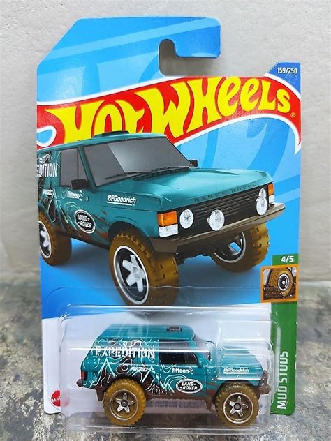 Range Rover Classic Hot Wheels Mud Studs Series Hobbies Toys Toys Games On Carousell