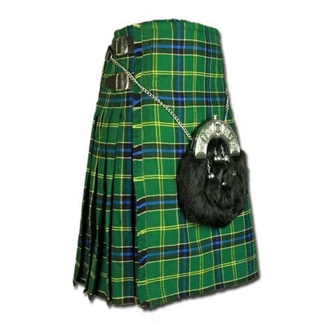 Us Army Tartan Kilt Adjustable Leather Straps Durable Affordable