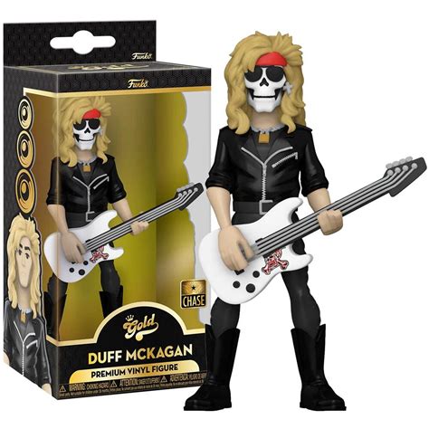 Funko GOLD Guns N Roses Duff Mckagan 5 Tall Premium Collectable Vinyl