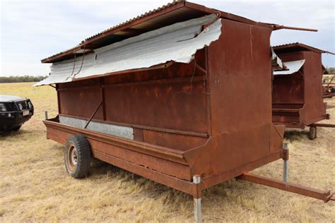 Lot 11 16 Cattle Feeders On Wheels AuctionsPlus