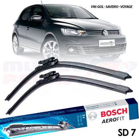 Palheta Limpador Bosch VW Gol Saveiro Voyage Shopee Brasil