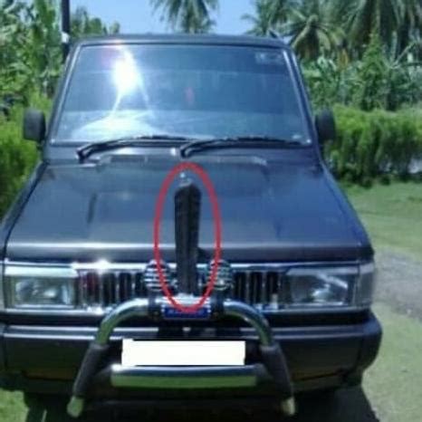 Jual Tanduk Besi Stanlist Pengaman Bemper Depan Toyota Kijang Grand