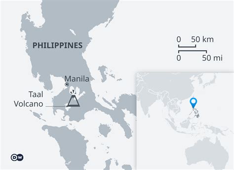 Philippines: Volcano spews lava as eruption risk looms | News | DW | 13 ...