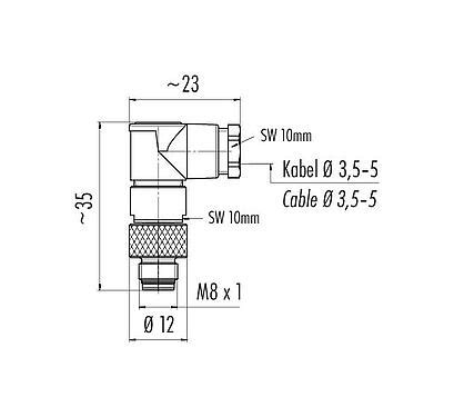 Binder Automatisierungstechnik M Winkelstecker