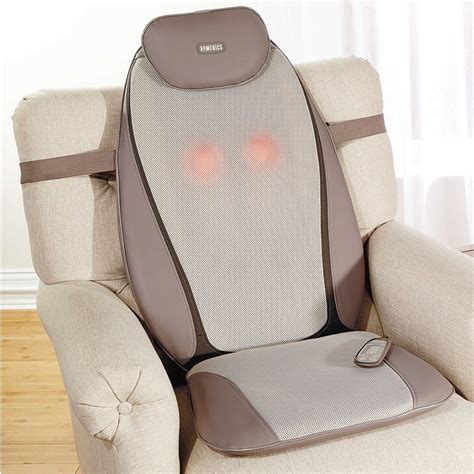 Homedics Shiatsu Pro Plus Kneading Massage Cushion With Heat Mcs380h