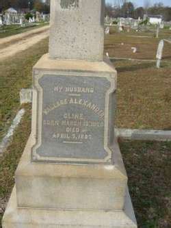 Wallace Alexander Cline M Morial Find A Grave