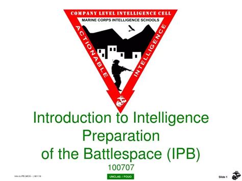 Ppt Introduction To Intelligence Preparation Of The Battlespace Ipb 100707 Powerpoint