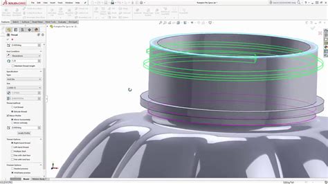 INTELLIGY Aprende A Hacer Un Frasco En SolidWorks Parte 2 YouTube