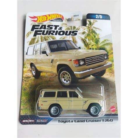 Hot Wheels Premium Fast And Furious Toyota Land Cruiser Fj Cream Shopee Malaysia