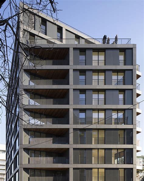 Social Housing Facade Design Photo Credit Multi Story Building Paul