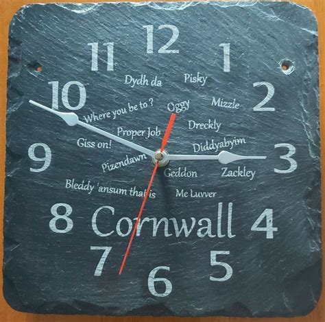 Dreckly Clocks Cornwall Laser Cutting And Craft