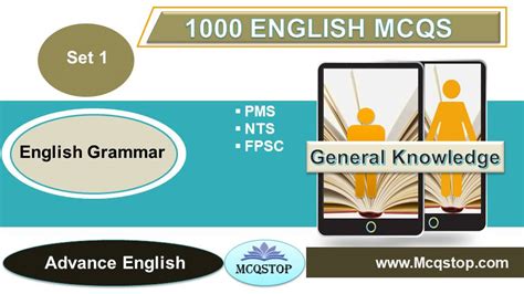 Important English Grammar MCQS For CSS PMS PPSC FPSC NTS Set 1 MCQSTOP